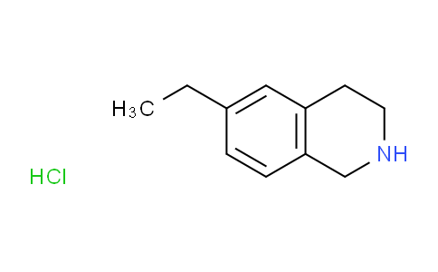 CAS No. 404576-49-4, 6-ethyl-1,2,3,4-tetrahydroisoquinoline hydrochloride