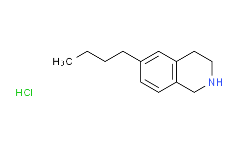CAS No. 404576-50-7, 6-butyl-1,2,3,4-tetrahydroisoquinoline hydrochloride