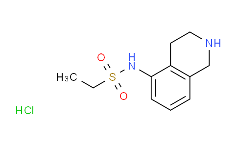 CAS No. 1394041-56-5, N-(1,2,3,4-tetrahydroisoquinolin-5-yl)ethane-1-sulfonamide hydrochloride