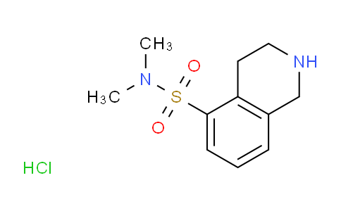 CAS No. 1803584-14-6, N,N-dimethyl-1,2,3,4-tetrahydroisoquinoline-5-sulfonamide hydrochloride