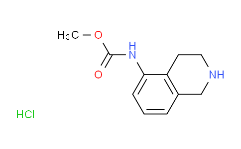 CAS No. 1394041-21-4, methyl N-(1,2,3,4-tetrahydroisoquinolin-5-yl)carbamate hydrochloride