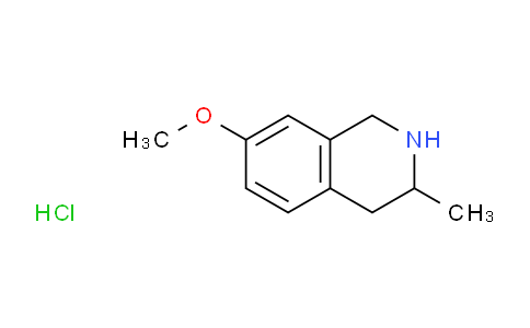 CAS No. 2173999-07-8, 7-methoxy-3-methyl-1,2,3,4-tetrahydroisoquinoline hydrochloride