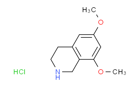 CAS No. 29983-78-6, 6,8-dimethoxy-1,2,3,4-tetrahydroisoquinoline hydrochloride