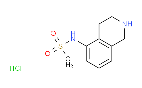CAS No. 210538-75-3, N-(1,2,3,4-TETRAHYDROISOQUINOLIN-5-YL)METHANESULFONAMIDE HYDROCHLORIDE