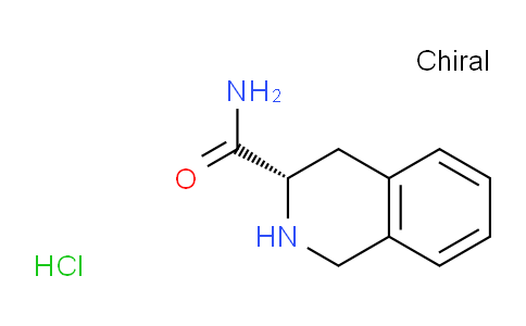 CAS No. 1042690-54-9, (3S)-1,2,3,4-tetrahydroisoquinoline-3-carboxamide hydrochloride