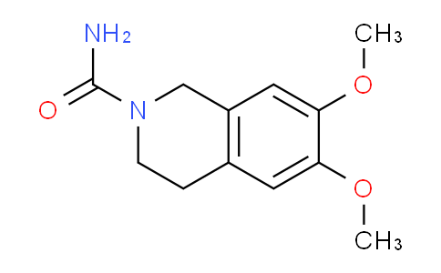 CAS No. 181295-01-2, 6,7-dimethoxy-1,2,3,4-tetrahydroisoquinoline-2-carboxamide