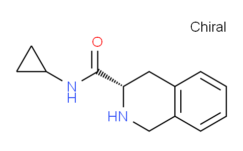 CAS No. 871130-68-6, (3S)-N-cyclopropyl-1,2,3,4-tetrahydroisoquinoline-3-carboxamide