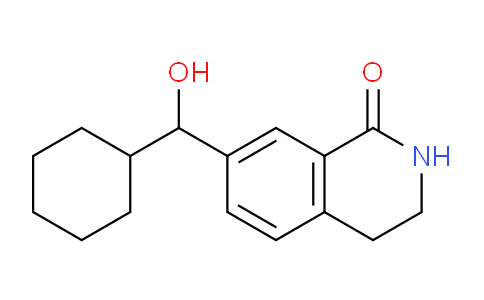 CAS No. 1486377-47-2, 7-[cyclohexyl(hydroxy)methyl]-1,2,3,4-tetrahydroisoquinolin-1-one
