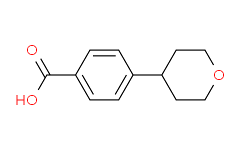 CAS No. 1086391-97-0, 4-(Tetrahydro-pyran-4-yl)-benzoic acid