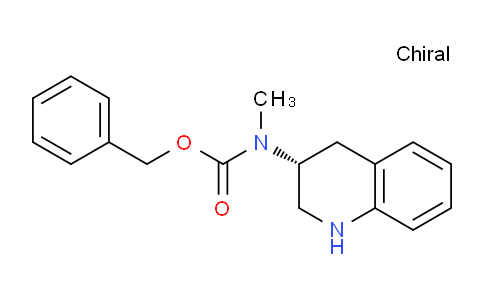 CAS No. 166742-98-9, benzyl (R)-methyl(1,2,3,4-tetrahydroquinolin-3-yl)carbamate