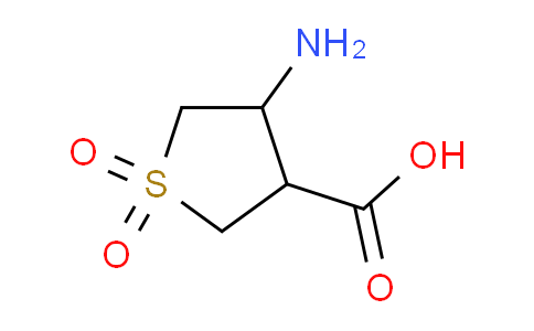 CAS No. 1378875-55-8, 4-Aminotetrahydrothiophene-3-carboxylic acid 1,1-dioxide