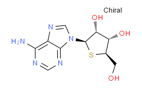 CAS No. 2500-80-3, (2R,3R,4S,5R)-2-(6-Amino-9H-purin-9-yl)-5-(hydroxymethyl)tetrahydrothiophene-3,4-diol