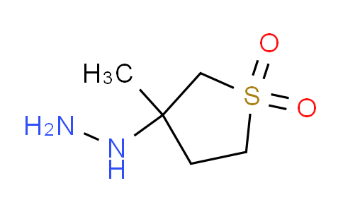 CAS No. 874-96-4, 3-Hydrazinyl-3-methyltetrahydrothiophene 1,1-dioxide