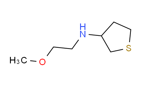 CAS No. 1019499-22-9, N-(2-methoxyethyl)thiolan-3-amine