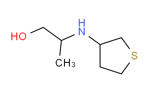 CAS No. 1154899-70-3, 2-[(thiolan-3-yl)amino]propan-1-ol