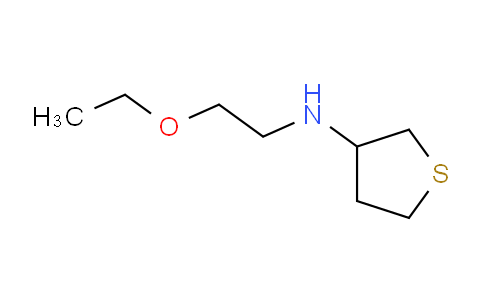 CAS No. 1154252-90-0, N-(2-ethoxyethyl)thiolan-3-amine