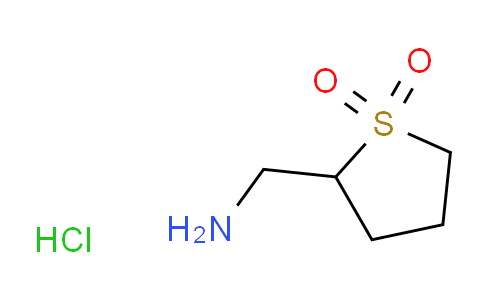 CAS No. 1864058-54-7, 2-(aminomethyl)-1λ⁶-thiolane-1,1-dione hydrochloride