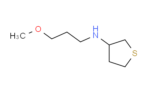 CAS No. 416887-36-0, N-(3-methoxypropyl)thiolan-3-amine