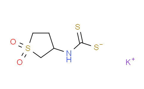CAS No. 144089-87-2, (1,1-dioxothiolan-3-yl)carbamodithioic acid;potassium salt