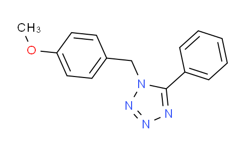 CAS No. 512182-38-6, 1-(4-methoxybenzyl)-5-phenyl-1H-tetrazole