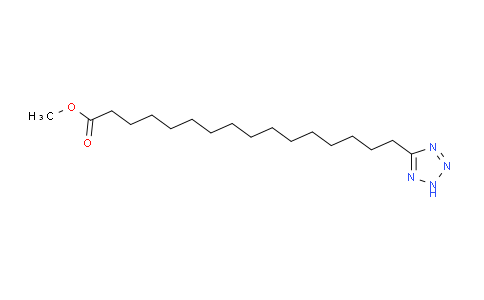 MC784938 | 1041007-94-6 | methyl 16-(2H-tetrazol-5-yl)hexadecanoate