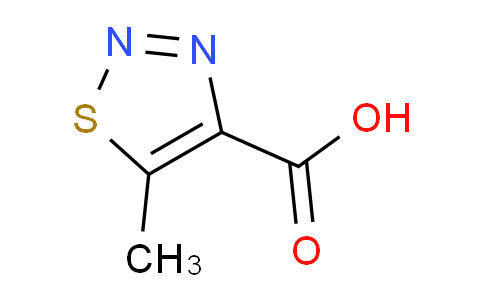 CAS No. 22097-10-5, 5-methyl-1,2,3-thiadiazole-4-carboxylic acid