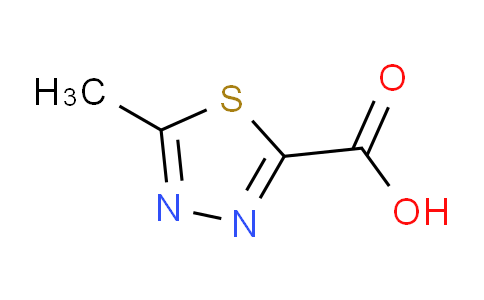 CAS No. 501698-31-3, 5-Methyl-1,3,4-thiadiazole-2-carboxylic acid