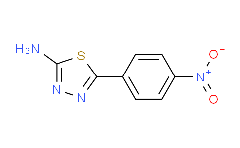 CAS No. 833-63-6, 5-(4-Nitrophenyl)-1,3,4-thiadiazol-2-amine