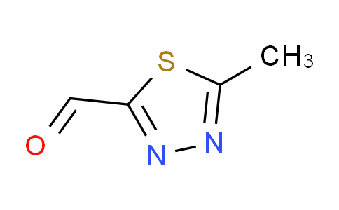 CAS No. 61018-49-3, 5-Methyl-1,3,4-thiadiazole-2-carbaldehyde