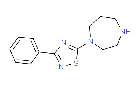 CAS No. 306934-71-4, 5-(1,4-Diazepan-1-yl)-3-phenyl-1,2,4-thiadiazole