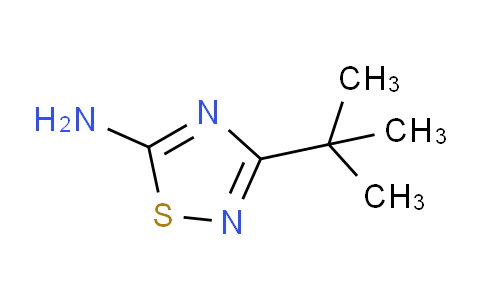 CAS No. 13383-44-3, 3-(tert-Butyl)-1,2,4-thiadiazol-5-amine