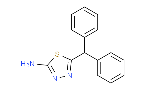 CAS No. 74801-72-2, 5-Benzhydryl-1,3,4-thiadiazol-2-amine