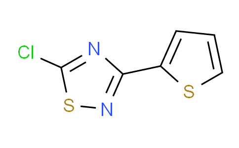 CAS No. 186982-41-2, 5-Chloro-3-(thiophen-2-yl)-1,2,4-thiadiazole