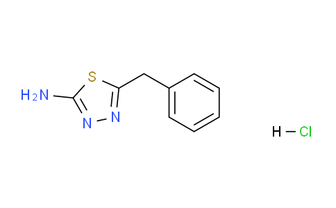 CAS No. 1955499-06-5, 5-Benzyl-1,3,4-thiadiazol-2-amine hydrochloride