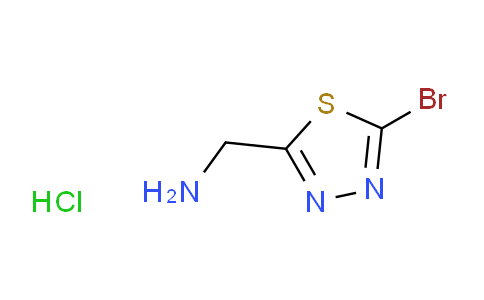 CAS No. 1823928-17-1, (5-bromo-1,3,4-thiadiazol-2-yl)methanamine hydrochloride