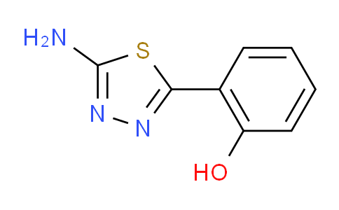 CAS No. 85003-78-7, 2-(5-amino-1,3,4-thiadiazol-2-yl)phenol