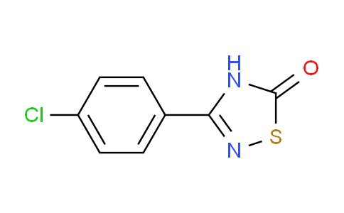 CAS No. 192817-66-6, 3-(4-Chlorophenyl)-1,2,4-thiadiazol-5(4h)-one