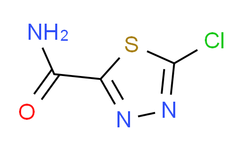 CAS No. 64837-52-1, 5-Chloro-1,3,4-thiadiazole-2-carboxamide
