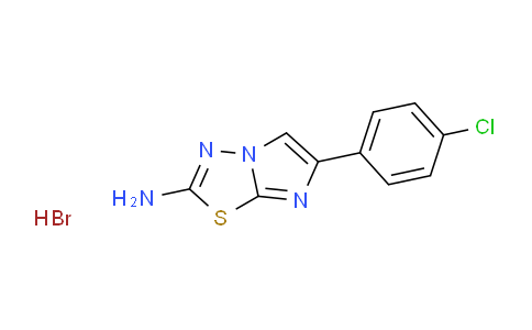 MC784996 | 16163-53-4 | 6-(4-Chlorophenyl)imidazo[2,1-b][1,3,4]thiadiazol-2-amine hydrobromide