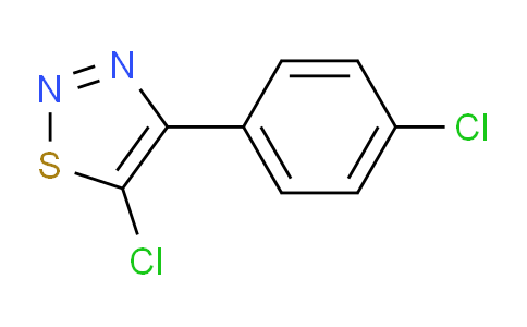 CAS No. 338407-87-7, 5-Chloro-4-(4-chlorophenyl)-1,2,3-thiadiazole