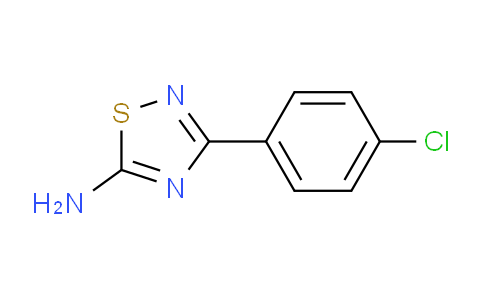 CAS No. 19922-07-7, 3-(4-Chlorophenyl)-1,2,4-thiadiazol-5-amine