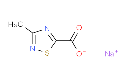 CAS No. 2231673-03-1, 3-methyl-1,2,4-thiadiazole-5-carboxylic acid;sodium salt