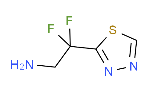 CAS No. 1638760-49-2, 2,2-difluoro-2-(1,3,4-thiadiazol-2-yl)ethan-1-amine