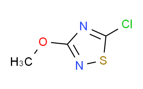 CAS No. 41218-40-0, 5-chloro-3-methoxy-1,2,4-thiadiazole