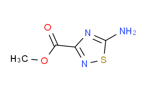 CAS No. 75028-16-9, methyl 5-amino-1,2,4-thiadiazole-3-carboxylate