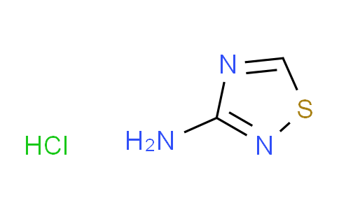 CAS No. 103295-01-8, 1,2,4-Thiadiazol-3-amine hydrochloride