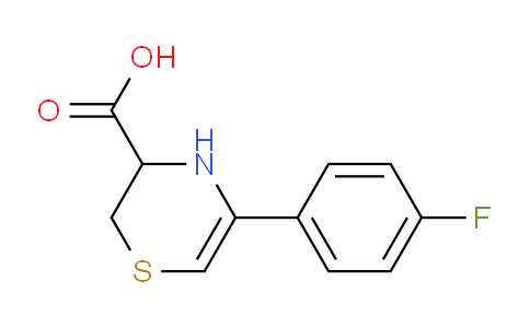 DY785045 | 1190102-74-9 | 5-(4-Fluorophenyl)-3,4-dihydro-2H-1,4-thiazine-3-carboxylic acid
