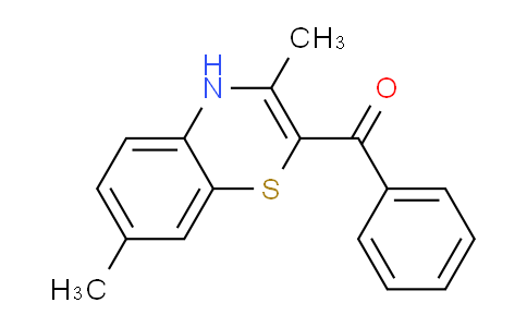 CAS No. 93075-39-9, (3,7-Dimethyl-4H-1,4-benzothiazin-2-yl)phenylmethanone