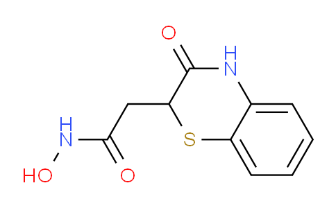 CAS No. 175202-81-0, N-Hydroxy-2-(3-oxo-3,4-dihydro-2H-benzo[b][1,4]thiazin-2-yl)acetamide