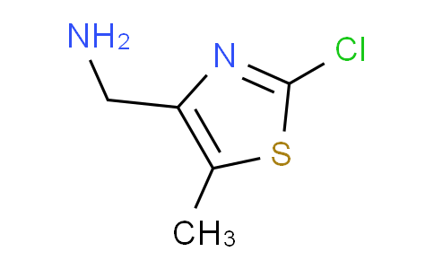 CAS No. 1379350-69-2, (2-Chloro-5-methylthiazol-4-yl)methanamine